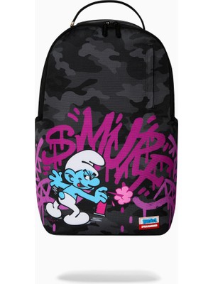 Sprayground Smurfs Shark Tag 900D Polyester Sırt Çantası
