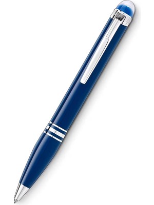 132441 Montblanc Starwalker Blue Planet Değerli Reçine Tükenmez Kalem