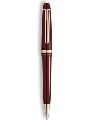 Montblanc MB133005 Mont Blanc Meisterstück Burgundy Red Midsize Tükenmez Kalem