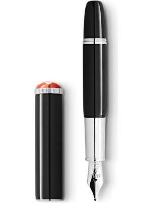 127801 Montblanc Heritage Rouge Et Noir "baby" Special Edition Siyah Dolma Kalem M