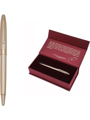 Hype Store Piguet Genève - Lüks ve Ergonomik Tükenmez Imza Kalemi - Sigma Serisi - Mavi Mürekkep - Premium Hedi