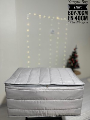 Empressco Asil Hurç Yorgan Boy Xxl Gri Renk