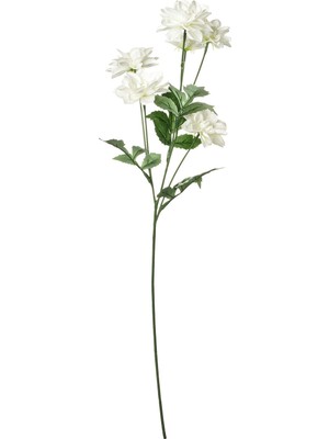 IKEA Modern Beyaz Yapay Çiçek 66 cm - Dekoratif Ev Bahçe Ofis Süs Bitki - Gerçekçi Doğal Görünüm - Bakım Gerektirmez