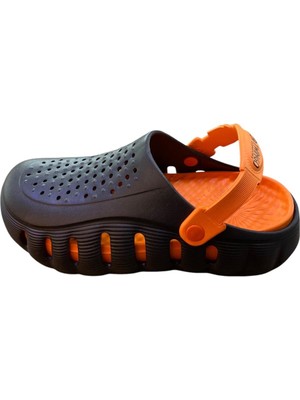 Twingo Croc Modeli Eva Önü Kapalı Düz Kalın Taban Arkalıklı Terlik