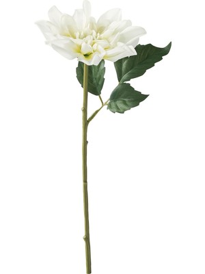 IKEA Modern Beyaz Yapay Çiçek 30 cm - Dekoratif Ev Bahçe Ofis Süs Bitki - Gerçekçi Doğal Görünüm - Bakım Gerektirmez