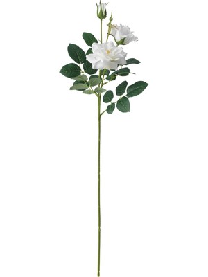 IKEA Modern Beyaz Yapay Çiçek 65 cm - Dekoratif Ev Bahçe Ofis Süs Bitki - Gerçekçi Doğal Görünüm - Bakım Gerektirmez