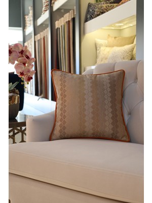 Empressco Merih Dekoratif Kırlent Kılıfı 45X45 cm – Geometrik Desenli