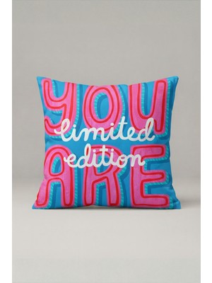Empressco Neon You Limited Edition Yazılı Kırlent Kılıfı 241 – Limited Edition Tasarım 45X45 cm