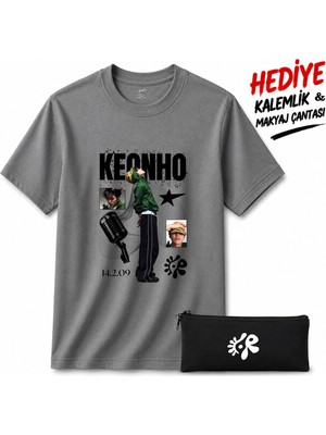 BarsDepo Keonho Cortıs Baskılı Tişört, Premıum Kalite Unisex Çocuk / Yetişkin (Kalemlık Hedıyelı) 5443444HG45Y