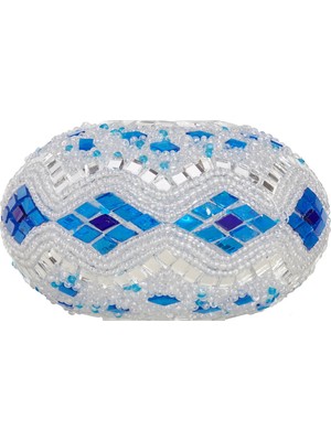 Empressco Otantik Mozaik Avize Aplik Lambader Cam 18 cm Sadece Cam