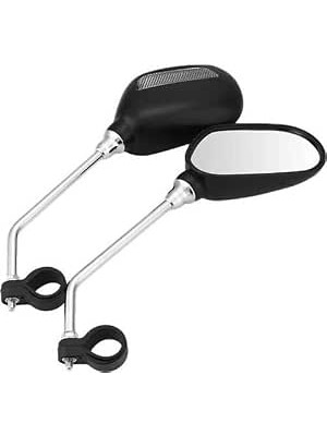 Happy Trend Ayna Metal Başlıklı Rectus Bisiklet Ayna Metal Başlık Kelepçeli Takım Sağ Sol | Ergonomik Tasarım