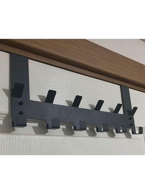 Happy Trend Risingmaber Metal Amerikan Kapı Arkası Vidalı Askılık Organizer ve Banyo Kapı Arkası Vidalı Askılık