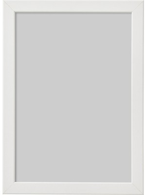 IKEA Modern Beyaz Ahşap Fotoğraf Çerçevesi 21X30 cm - Duvar/masa Üstü Dekoratif Resim Çerçevesi - Şık Tasarım