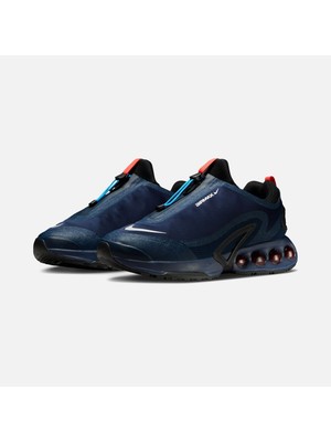 Nike Air Max Dn Roam Obsidian Erkek Spor Ayakkabı Siyah Lacivert - Lastik Bagcık ve Fermuar Tasarım | HQ8605-400