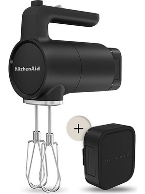 Kitchenaid Go 5KHMR762BM Kablosuz El Mikseri Bataryalı Siyah