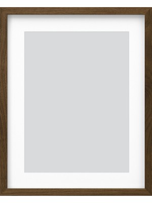 IKEA Modern Doğal Ahşap Fotoğraf Çerçevesi 40X50 cm - Duvar/masa Üstü Dekoratif Resim Çerçevesi - Şık Tasarım