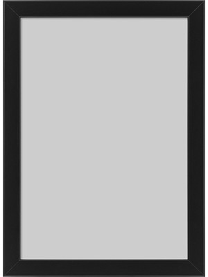 IKEA Modern Siyah Ahşap Fotoğraf Çerçevesi 21X30 cm - Duvar/masa Üstü Dekoratif Resim Çerçevesi - Şık Tasarım