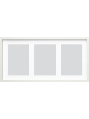 IKEA Modern Beyaz Ahşap Fotoğraf Çerçevesi 81X40 cm - Duvar/masa Üstü Dekoratif Resim Çerçevesi - Şık Tasarım