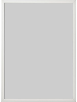 IKEA Modern Beyaz Ahşap Fotoğraf Çerçevesi 50X70 cm - Duvar/masa Üstü Dekoratif Resim Çerçevesi - Şık Tasarım