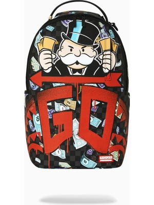 Sprayground Monopoly Time To Go Sırt Çantası