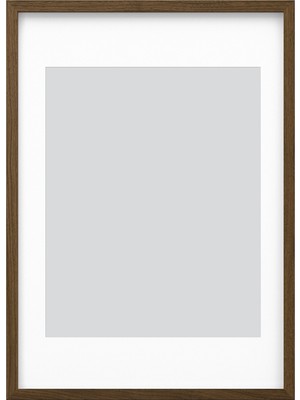 IKEA Modern Doğal Ahşap Fotoğraf Çerçevesi 50X70 cm - Duvar/masa Üstü Dekoratif Resim Çerçevesi - Şık Tasarım