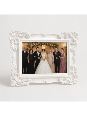 Empressco Fotoğraf Dahil 15X21 Fotoğraf Çerçevesi Beyaz