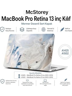 MacBook Pro 13 Inç Kılıf A1425 A1502 Uyumlu Sert Kapak Hard Case Koruyucu Retina 13 Laptop Kılıfı Çizilmeye Dayanıklı Ince Hafif Tam Koruma R-39
