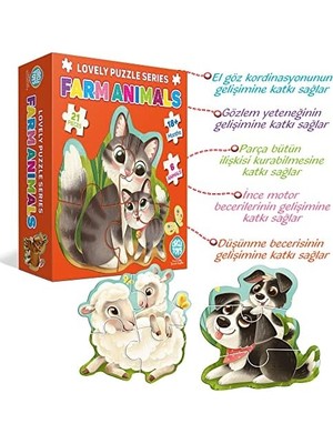 Circle Toys Lovely Puzzle Farm Animals
