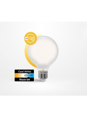 Aydogan's Filament Ampul E27, 13W 2000LM 6500K ile
