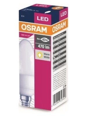 Aydogan's 2700 Kelvin Sarı Işık Yayan E-14 Duy 4,9W LED Ampul