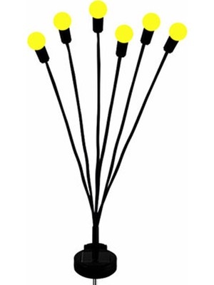 Royaleks Group 2'li Bahçe Çiti 6'lı Renkli Güneş Enerjili LED Lamba ROYALEKS-1085