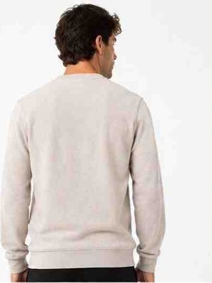Lacoste Bisiklet Yaka Dar Kesim Bej Uzun Kol