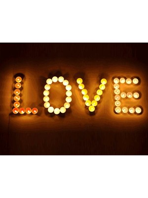 Empressco Daire Model Tealight Mum 100 Adet Asorti