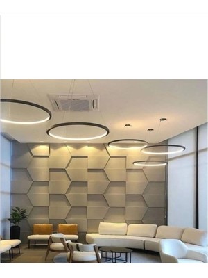 Empressco Topkapı Model 30 x 50CM Dekoratif Mdf Duvar Paneli , 3D Ahşap Duvar Sanatı 2 Adetli