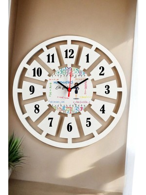 Empressco Matematikçi Duvar Saati 40CM