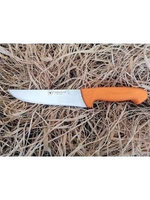 Mudanis Sürmene  61120 Kasap Kurban Bıçağı, 16,5 Cm, Kaymaz Sap