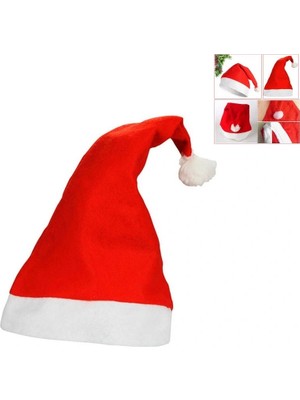 Noel Baba Şapkası 3 Adet Set