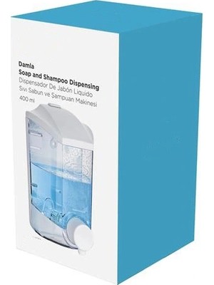 Damla Sıvı Sabun ve Şampuan Makinesi 400 ml