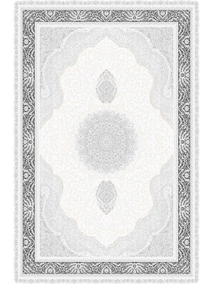 Bahariye Halı Mihra MR04 Antrasit Akrilik Halı