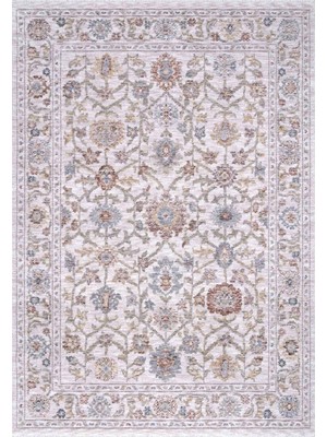 Bahariye Halı Nomad NM01 Krem Dayanıklı Polyester Halı