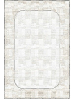 Bahariye Halı Luvina LV05A Gri Premium Koleksiyonu Akrilik Viskon Halı