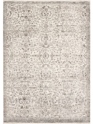 Bahariye Halı Atlas AT04 Krem Dayanıklı Polyester Halı