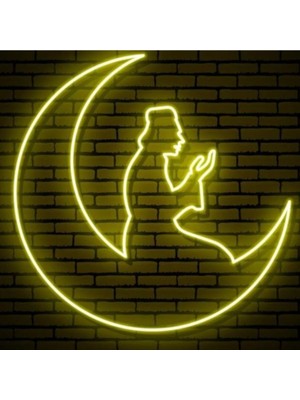 Empressco Neon LED Işıklı Islam Hilal