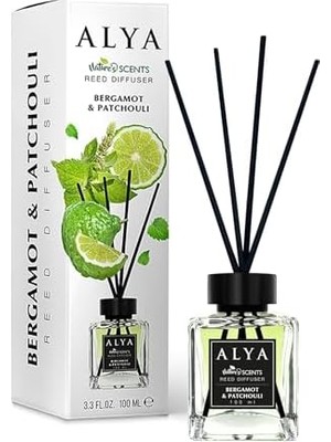 Bergamot & Patchouli Bambu Çubuklu Oda Kokusu - Bergamot & Paçuli Kokusu