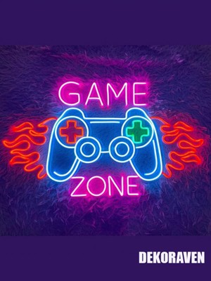 Empressco Game Zone Neon Tabela Dekoratif Aydınlatma - Gamer Room