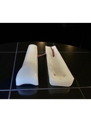 50 Li Paket, 20CM 12V Düz Tente ve Pergola (Gün Işığı 3000K)