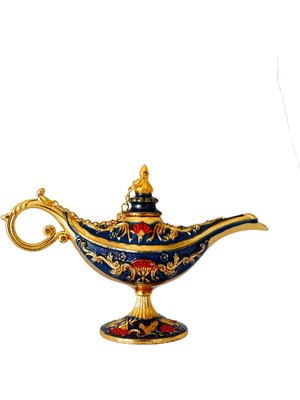 Empressco Dekoratif Alaaddin Sihirli Lambası - Vintage Tasarım, 13X8.5 cm