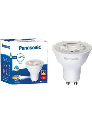 LED GU10, Sarı Işık 6W 420LM 2700K 60°