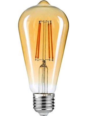 Empressco Abajur Rustik Ampul Lamba  4 Watt Sarı