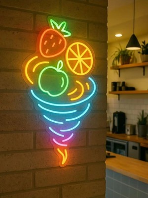 Empressco Neon LED Işıklı Dondurma